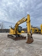 Used Crawler Excavator in yard